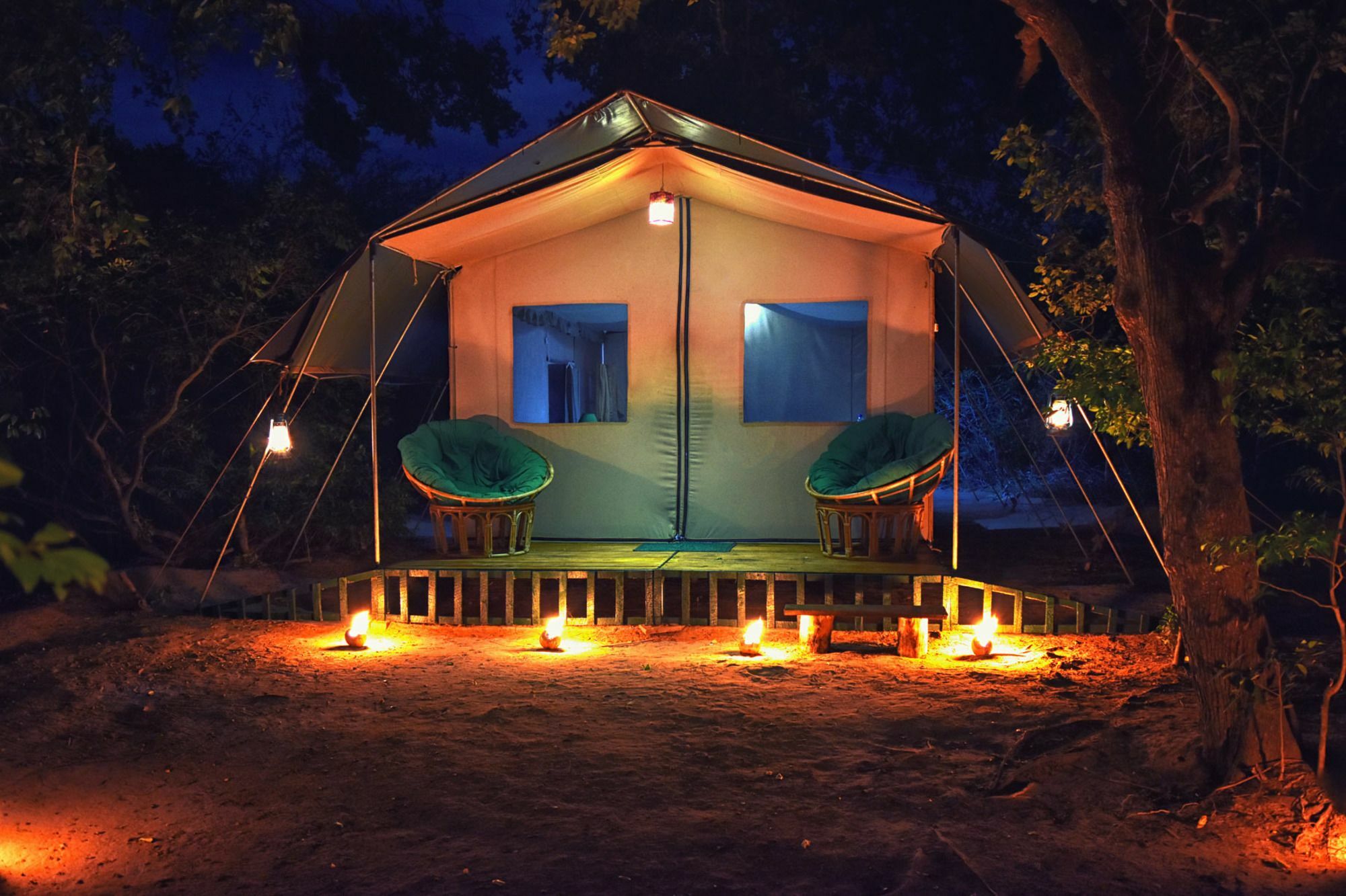 Wilderness Camping Hotell Yala Exteriör bild